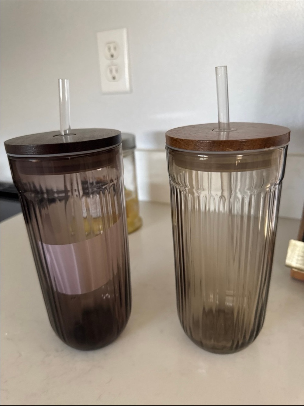 SET OF 2 MAGNOLIA TUMBLERS